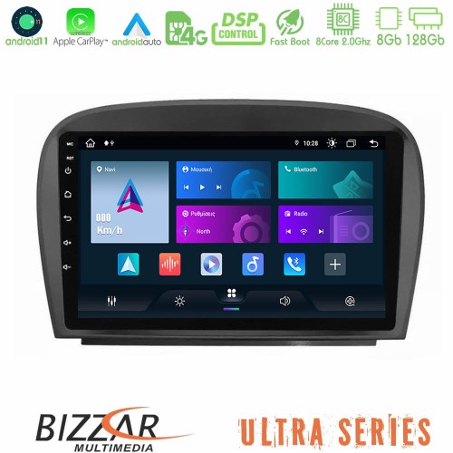 Bizzar Ultra Series Mercedes SL Class 2005-2011 8Core Android11 8+128GB Navigation Multimedia Tablet 9 Bizzar Ultra Series Mercedes SL Class 2005-2011 8Core Android11 8+128GB Navigation Multimedia Tablet 9