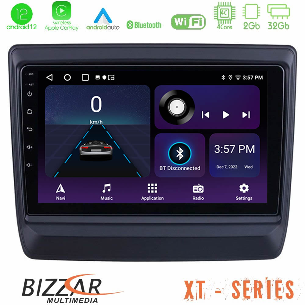 Bizzar XT Series Isuzu D-MAX 2020-2023 4Core Android12 2+32GB Navigation Multimedia Tablet 9