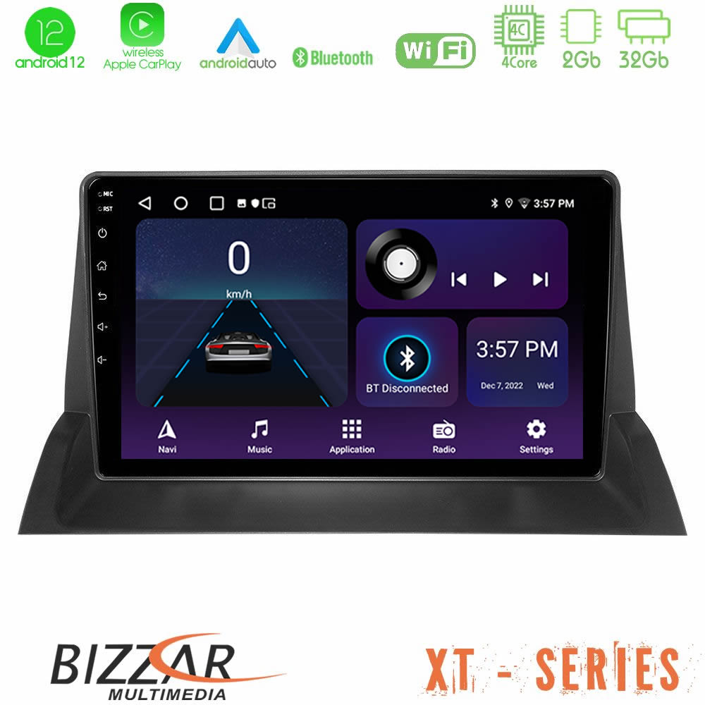 Bizzar XT Series Mazda 6 2002-2006 4Core Android12 2+32GB Navigation Multimedia Tablet 9