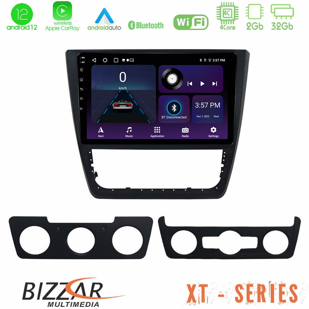 Bizzar XT Series Skoda Yeti 2009-&gt; 4Core Android12 2+32GB Navigation Multimedia Tablet 10