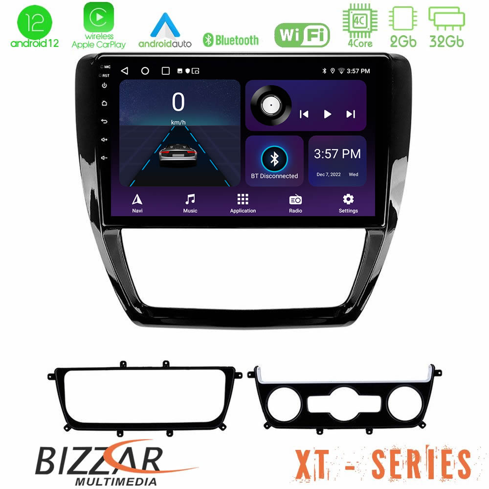 Bizzar XT Series VW Jetta 4Core Android12 2+32GB Navigation Multimedia Tablet 10 U-XT-VW0001