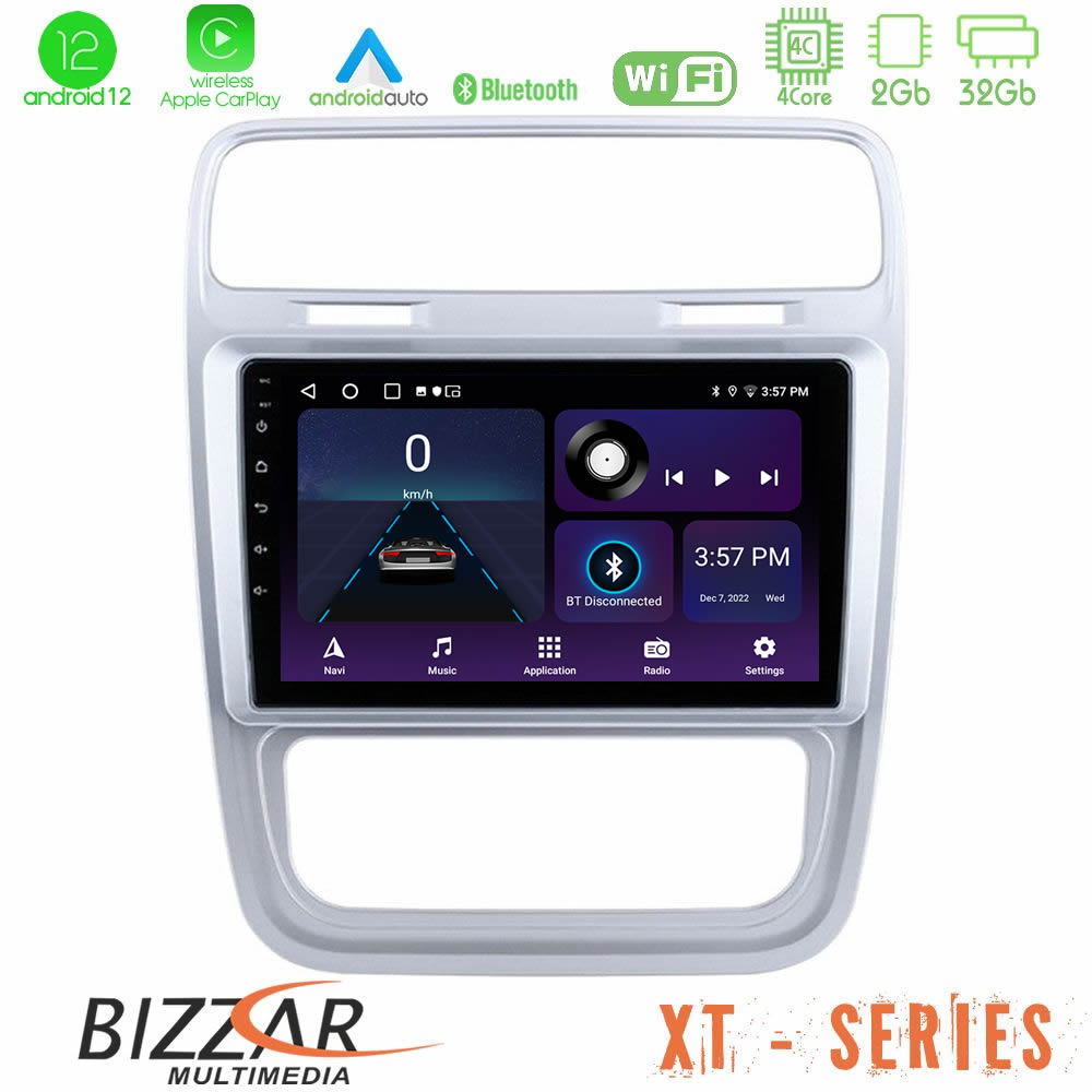 Bizzar XT Series VW Scirocco 2008 – 2014 4Core Android12 2+32GB Navigation Multimedia Tablet 9 U-XT-VW057N