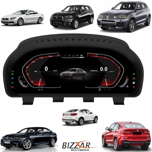 BMW F06/ F07/ F10/ F12/ F13/ F01/ F25/ F26/ F15/ F16 Digital LCD Instrument Cluster 12.3 BMW F06/ F07/ F10/ F12/ F13/ F01/ F25/ F26/ F15/ F16 Digital LCD Instrument Cluster 12.3