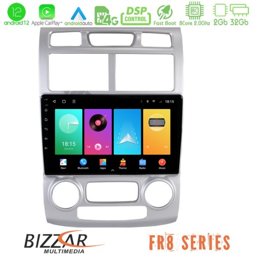 Bizzar FR8 Series Kia Sportage 2005-2010 8core Android12 2+32GB Navigation Multimedia Tablet 9″ Bizzar FR8 Series Kia Sportage 2005-2010 8core Android12 2+32GB Navigation Multimedia Tablet 9″
