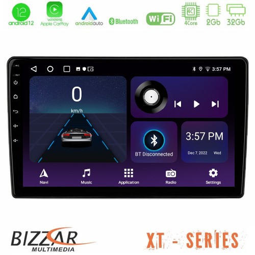 Bizzar XT Series Android12 2+32GB Navigation Multimedia Tablet 9