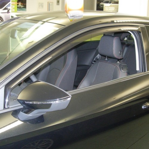 Σετ 2 Ανεμοθραύστες Seat Leon Sc 2013-2020 3Πορτο Σετ 2 Ανεμοθραύστες Seat Leon Sc 2013-2020 3Πορτο