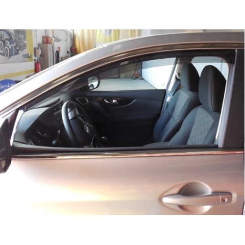 Σετ 2 Ανεμοθραύστες Nissan Qasqai 2014> 5Πορτο (Εμπρός) Σετ 2 Ανεμοθραύστες Nissan Qasqai 2014> 5Πορτο (Εμπρός)