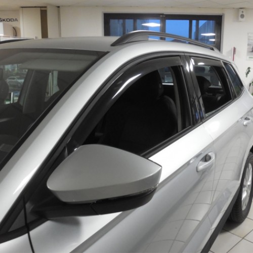 Σετ 4 Ανεμοθραύστες Skoda Karoq 2018> 5Πορτο (Εμπρός-Πίσω) Σετ 4 Ανεμοθραύστες Skoda Karoq 2018> 5Πορτο (Εμπρός-Πίσω)