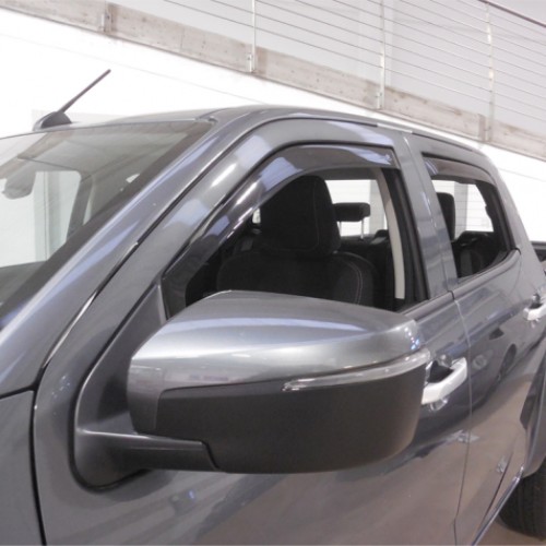 Σετ 4 Ανεμοθραύστες Isuzu D-Max (N60) 2020&gt; 4Πορτο (Εμπρός-Πίσω)