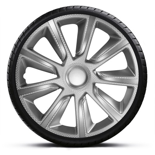 Universal Τάσια Τροχών 14 Veron Carbon (4Τεμ) J-tec