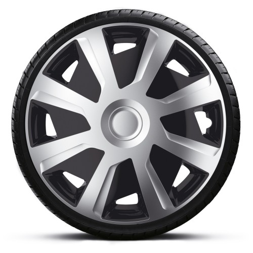 Universal Τάσια Τροχών 15" Mistral Van Silver-Black (4Τεμ) J-tec