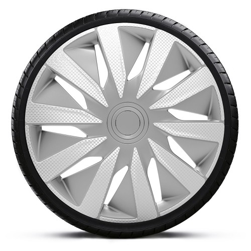 Universal Τάσια Τροχών 15" Lazio Carbon (4Τεμ) J-tec