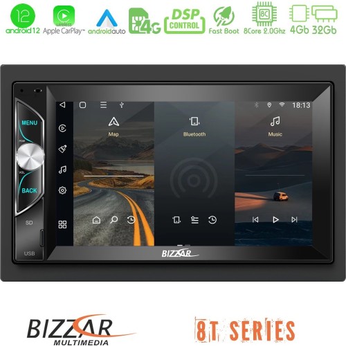 Bizzar OEM 2DIN Deck 8core Android12 4+32GB Navigation Multimedia Deckless 6.5 Bizzar OEM 2DIN Deck 8core Android12 4+32GB Navigation Multimedia Deckless 6.5