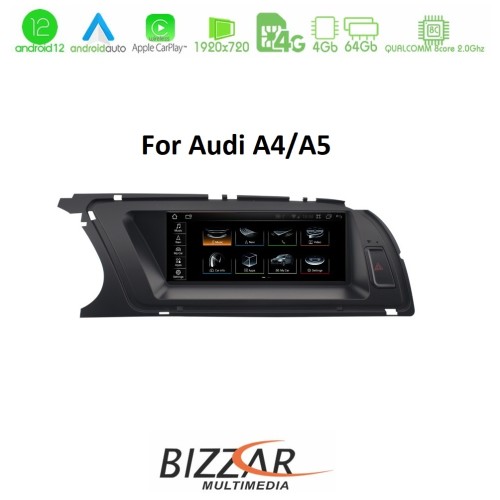 Bizzar OEM AUDI A4/A5/Q5 2008-2015 (με MMI3G) 8.8 Bizzar OEM AUDI A4/A5/Q5 2008-2015 (με MMI3G) 8.8