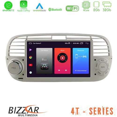 Bizzar OEM Fiat 500 2008-2015 4core Android12 2+32GB Navigation Multimedia Deckless 7 Bizzar OEM Fiat 500 2008-2015 4core Android12 2+32GB Navigation Multimedia Deckless 7