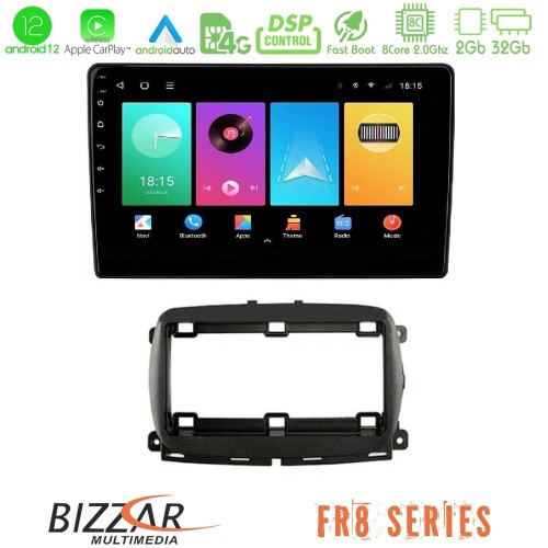 Bizzar FR8 Series Fiat 500 2016> 8core Android12 2+32GB Navigation Multimedia Tablet 9 Bizzar FR8 Series Fiat 500 2016> 8core Android12 2+32GB Navigation Multimedia Tablet 9