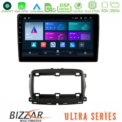 Bizzar Ultra Series Fiat 500 2016> 8core Android11 8+128GB Navigation Multimedia Tablet 9 Bizzar Ultra Series Fiat 500 2016> 8core Android11 8+128GB Navigation Multimedia Tablet 9