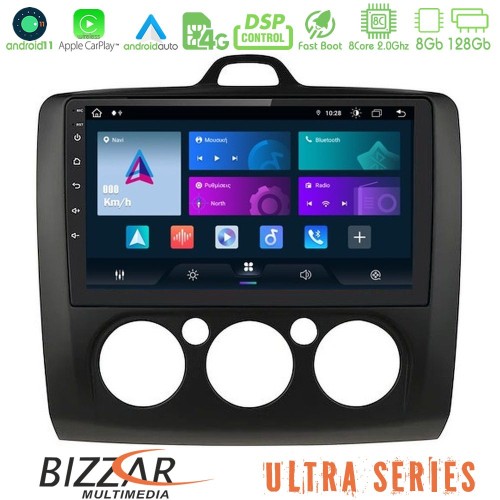 Bizzar Ultra Series Ford Focus Manual AC 8core Android11 8+128GB Navigation Multimedia 9 Bizzar Ultra Series Ford Focus Manual AC 8core Android11 8+128GB Navigation Multimedia 9