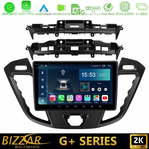 Bizzar G+ Series Ford Transit Custom/Tourneo Custom 8core Android12 6+128GB Navigation Multimedia Tablet 9 Bizzar G+ Series Ford Transit Custom/Tourneo Custom 8core Android12 6+128GB Navigation Multimedia Tablet 9