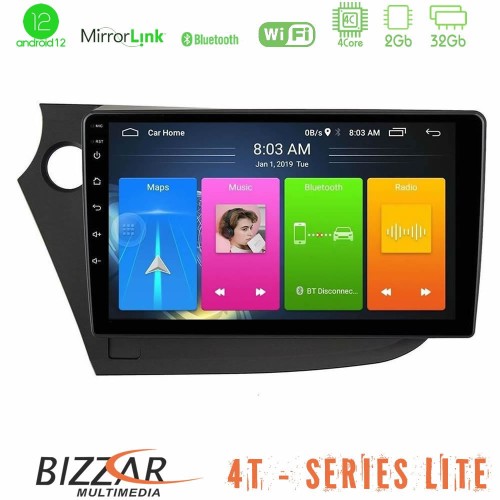 Bizzar 4T Series Honda Insight 2009-2015 4core Android12 2+32GB Navigation Multimedia Tablet 9 Bizzar 4T Series Honda Insight 2009-2015 4core Android12 2+32GB Navigation Multimedia Tablet 9