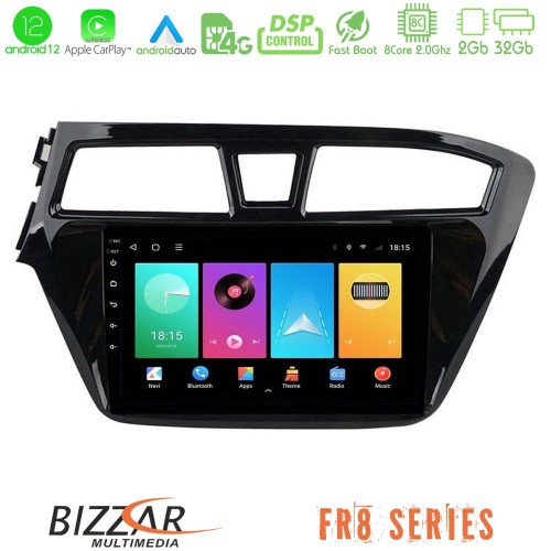 Bizzar FR8 Series Hyundai i20 2014-2018 8core Android12 2+32GB Navigation Multimedia Tablet 9 Bizzar FR8 Series Hyundai i20 2014-2018 8core Android12 2+32GB Navigation Multimedia Tablet 9