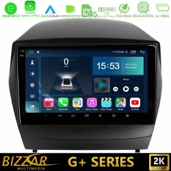 Bizzar G+ Series Hyundai IX35 Auto A/C 8core Android12 6+128GB Navigation Multimedia Tablet 9