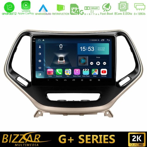 Bizzar G+ Series Jeep Cherokee 2014-2019 8core Android12 6+128GB Navigation Multimedia Tablet 9 Bizzar G+ Series Jeep Cherokee 2014-2019 8core Android12 6+128GB Navigation Multimedia Tablet 9