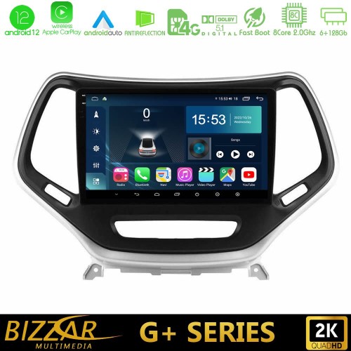 Bizzar G+ Series Jeep Cherokee 2014-2019 8core Android12 6+128GB Navigation Multimedia Tablet 9 Bizzar G+ Series Jeep Cherokee 2014-2019 8core Android12 6+128GB Navigation Multimedia Tablet 9