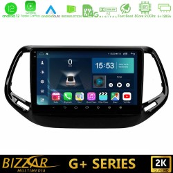 Bizzar G+ Series Jeep Compass 2017> 8core Android12 6+128GB Navigation Multimedia Tablet 10 Bizzar G+ Series Jeep Compass 2017> 8core Android12 6+128GB Navigation Multimedia Tablet 10