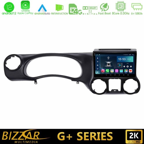 Bizzar G+ Series Jeep Wrangler 2011-2014 8Core Android12 6+128GB Navigation Multimedia Tablet 9 Bizzar G+ Series Jeep Wrangler 2011-2014 8Core Android12 6+128GB Navigation Multimedia Tablet 9