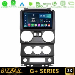 Bizzar G+ Series Jeep Wrangler 2Door 2008-2010 8core Android12 6+128GB Navigation Multimedia Tablet 9 Bizzar G+ Series Jeep Wrangler 2Door 2008-2010 8core Android12 6+128GB Navigation Multimedia Tablet 9