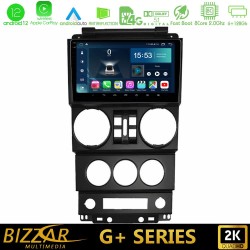 Bizzar G+ Series Jeep Wrangler 2008-2010 8core Android12 6+128GB Navigation Multimedia Tablet 9 Bizzar G+ Series Jeep Wrangler 2008-2010 8core Android12 6+128GB Navigation Multimedia Tablet 9