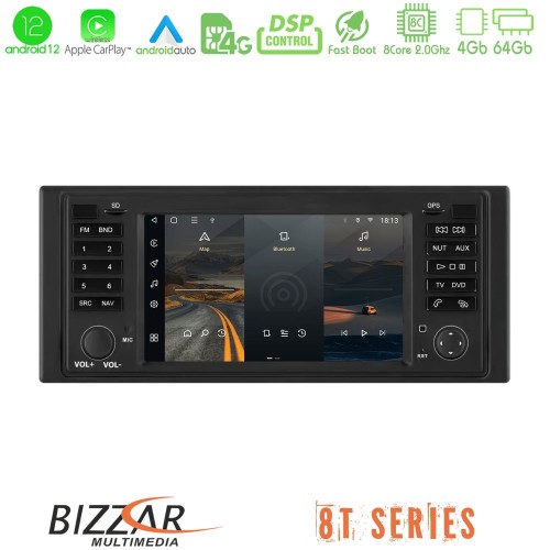 Bizzar OEM BMW X5/5 Series 8core Android12 4+64GB Navigation Multimedia Deckless 7 Bizzar OEM BMW X5/5 Series 8core Android12 4+64GB Navigation Multimedia Deckless 7