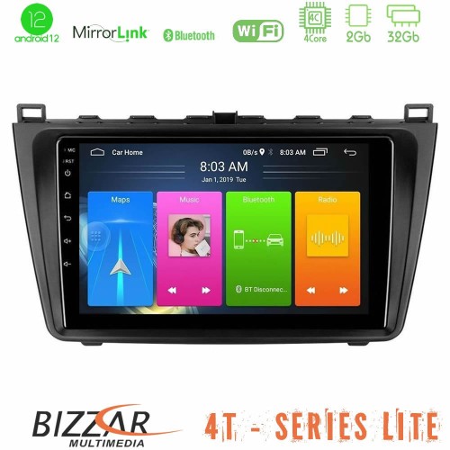 Bizzar 4T Series Mazda 6 2008-2012 4core Android12 2+32GB Navigation Multimedia Tablet 9 Bizzar 4T Series Mazda 6 2008-2012 4core Android12 2+32GB Navigation Multimedia Tablet 9
