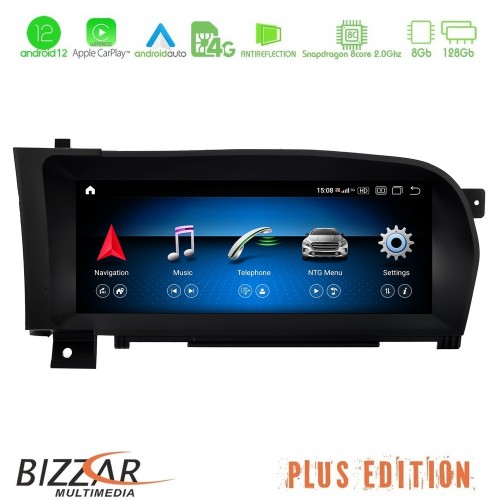 Bizzar OEM Mercedes Android 12 (8+128GB) 8core Mercedes S Class NTG3 Navigation Multimedia station