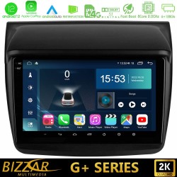 Bizzar G+ Series Mitsubishi L200 8core Android12 6+128GB Navigation Multimedia Tablet 9