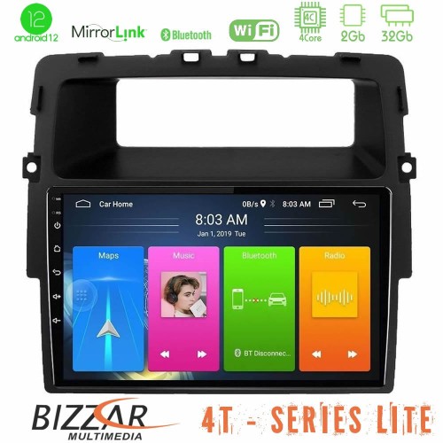 Bizzar 4T Series Renault/Nissan/Opel 4core Android12 2+32GB Navigation Multimedia Tablet 9″ Bizzar 4T Series Renault/Nissan/Opel 4core Android12 2+32GB Navigation Multimedia Tablet 9″