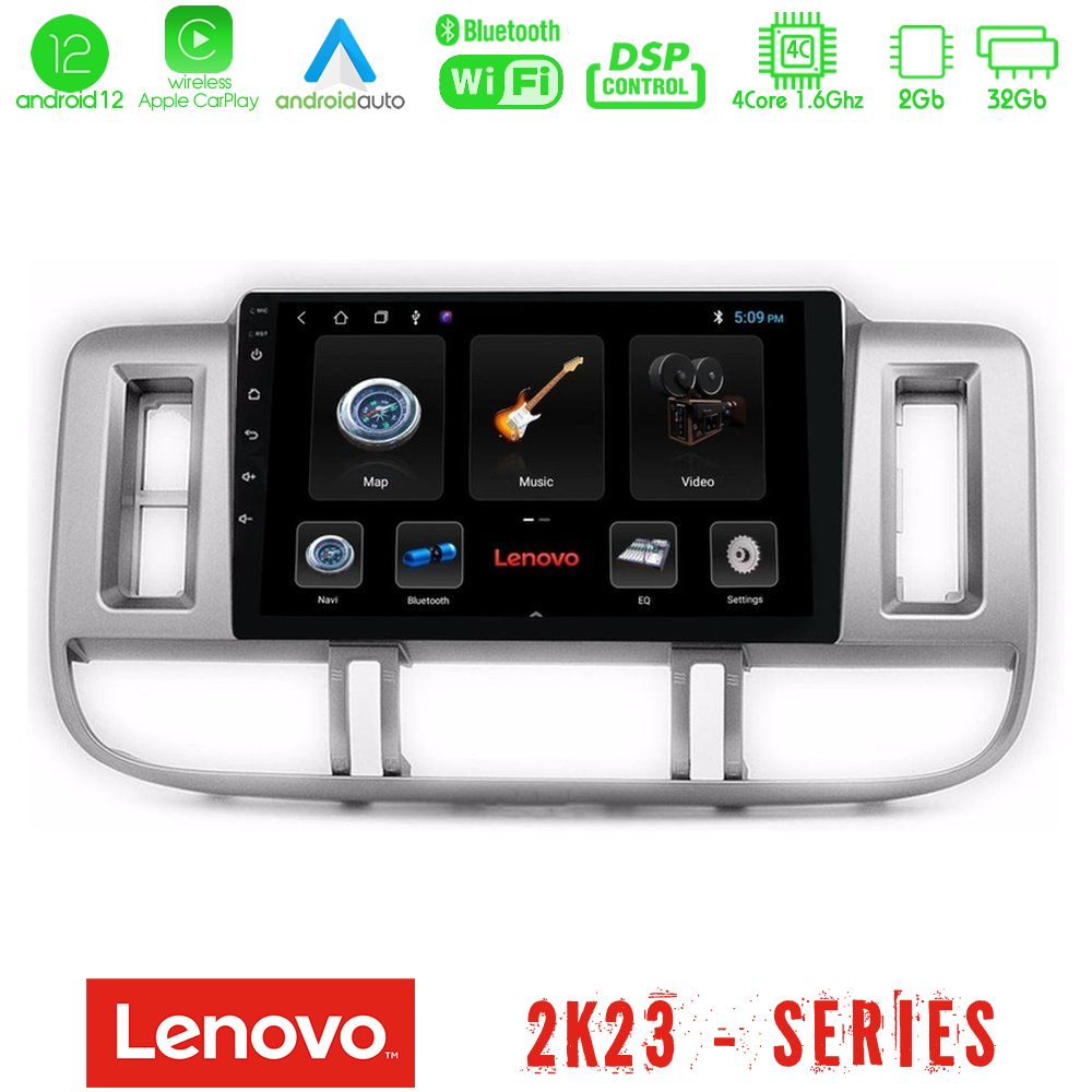 Lenovo Car Pad Nissan X-Trail (T30) 2000-2003 4Core Android12 2+32GB Navigation Multimedia 9