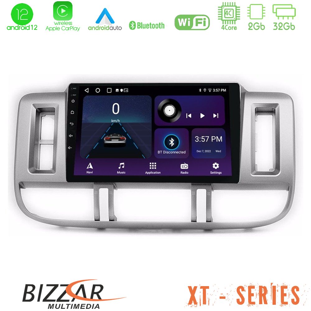 Bizzar XT Series Nissan X-Trail (T30) 2000-2003 4Core Android12 2+32GB Navigation Multimedia 9