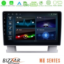 Bizzar M8 Series Opel Astra J 2010-2014 8core Android12 4+32GB Navigation Multimedia Tablet 9