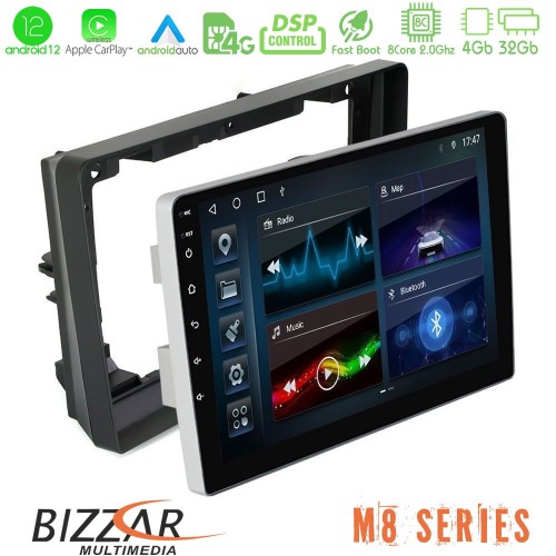 Bizzar M8 Series Peugeot 308 2013-2020 8core Android12 4+32GB Navigation Multimedia Tablet 9