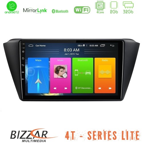 Bizzar 4T Series Skoda Fabia 2015-2021 4Core Android12 2+32GB Navigation Multimedia Tablet 9 Bizzar 4T Series Skoda Fabia 2015-2021 4Core Android12 2+32GB Navigation Multimedia Tablet 9