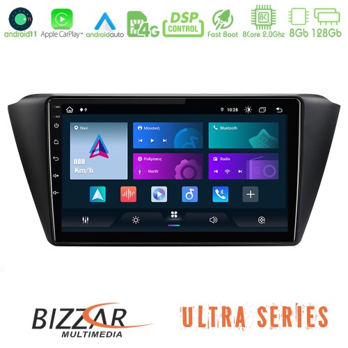 Bizzar Ultra Series Skoda Fabia 2015-2021 8core Android 11 8+128GB Navigation Multimedia Tablet 9 Bizzar Ultra Series Skoda Fabia 2015-2021 8core Android 11 8+128GB Navigation Multimedia Tablet 9