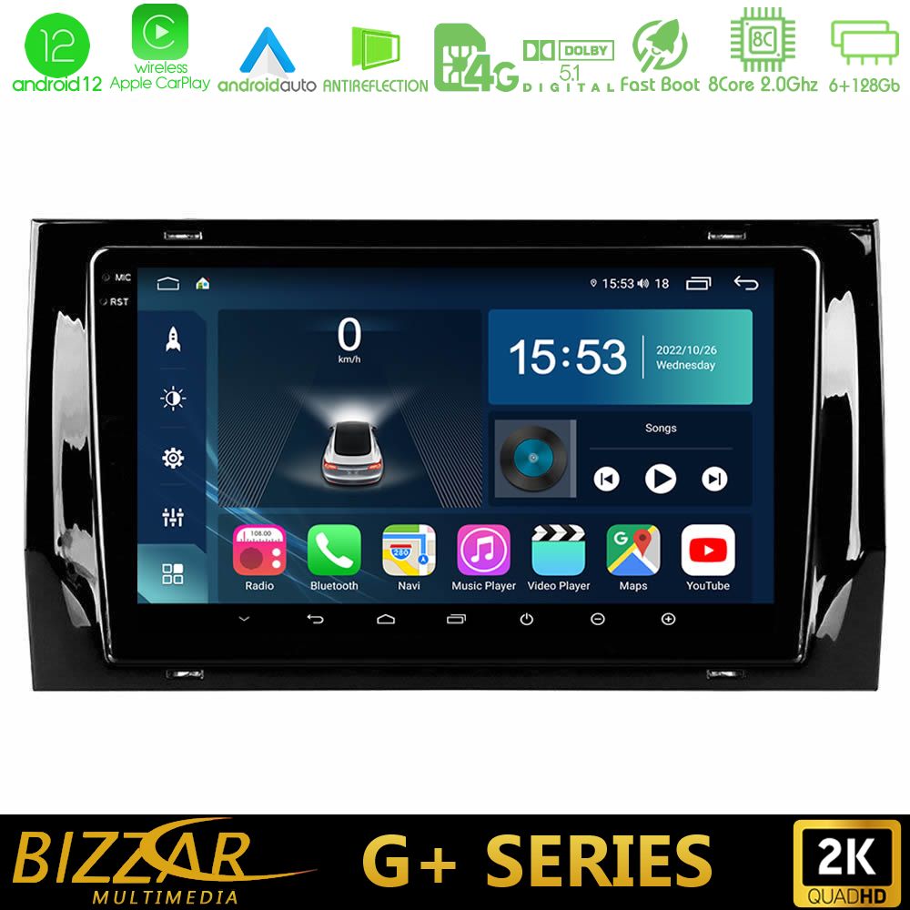 Bizzar G+ Series Skoda Kodiaq 2017-&gt; 8core Android12 6+128GB Navigation Multimedia Tablet 10