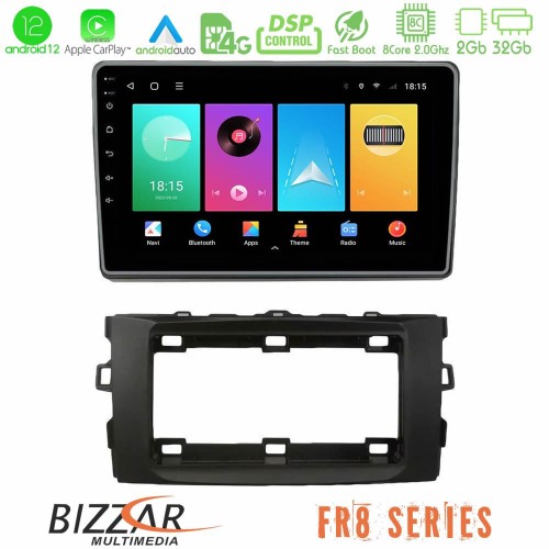 Bizzar FR8 Series Toyota Auris 2013-2016 8core Android12 2+32GB Navigation Multimedia Tablet 10 Bizzar FR8 Series Toyota Auris 2013-2016 8core Android12 2+32GB Navigation Multimedia Tablet 10
