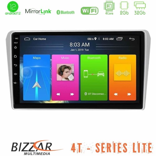 Bizzar 4T Series Toyota Avensis T25 02/2003 – 2008 4Core Android12 2+32GB Navigation Multimedia Tablet 9 Bizzar 4T Series Toyota Avensis T25 02/2003 – 2008 4Core Android12 2+32GB Navigation Multimedia Tablet 9
