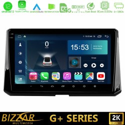 Bizzar G+ Series Toyota Corolla 2019-2022 8core Android12 6+128GB Navigation Multimedia Tablet 9