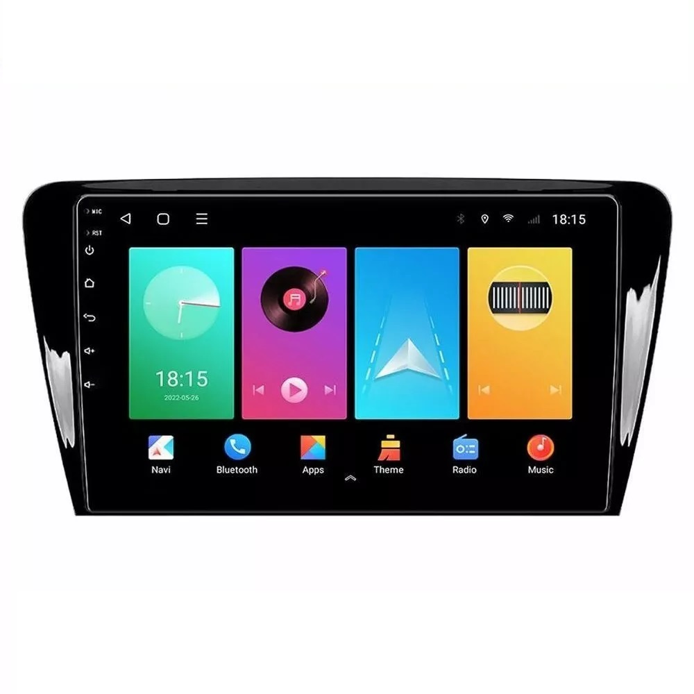 Bizzar FR8 Series Skoda Octavia 7 8core Android12 2+32GB Navigation Multimedia Tablet 10